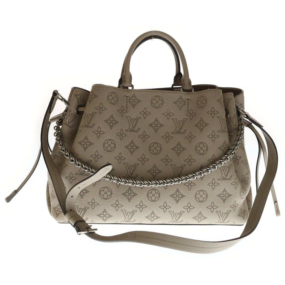 LOUIS VUITTON(ルイヴィトン) マヒナ ベラトート ガレ モノグラム カーフレザー ショルダーバッグ ハンドバッグ ベージュ M59201 レディース