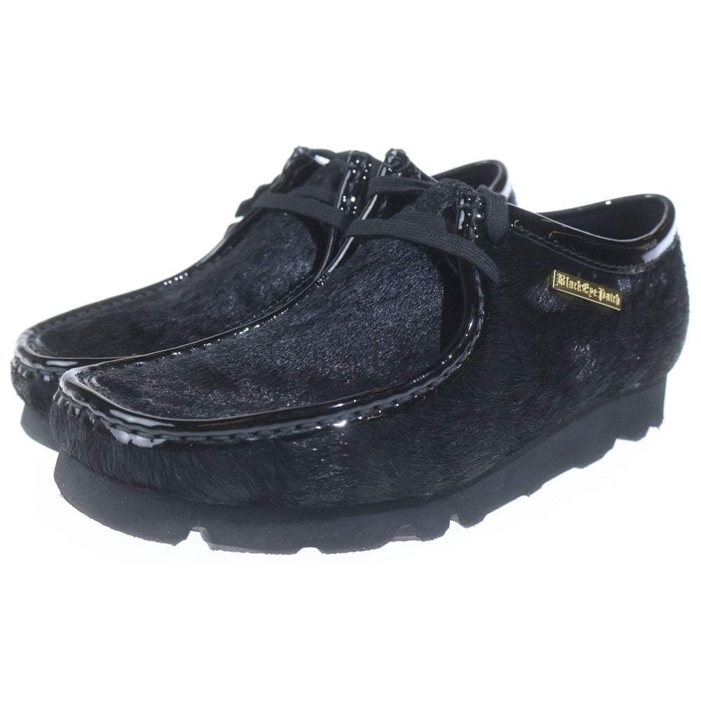Clarks(クラークス) ×ATMOS ×THE BLACK EYE PATCH Wallabee BlackHair