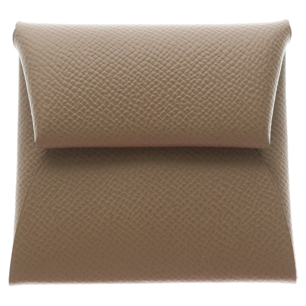 HERMES(エルメス) バスティア ヴェルソ コインケース ミニ財布 小物入れ ポーチ グレージュ エトゥープ×クレ エプソン U刻 レディース