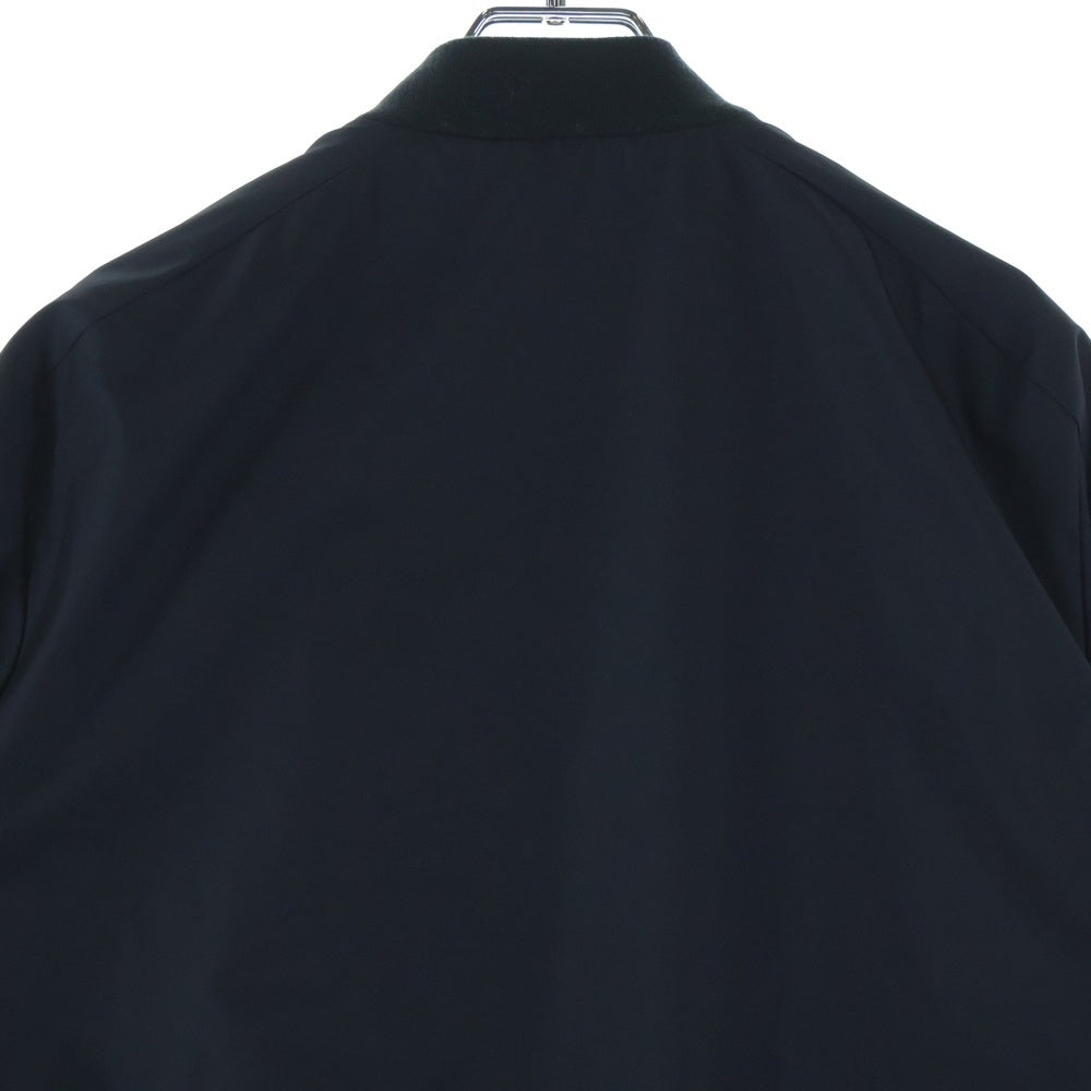 MOORER(ムーレー) ナイロンジップアップブルゾン ネイビー T0122389752