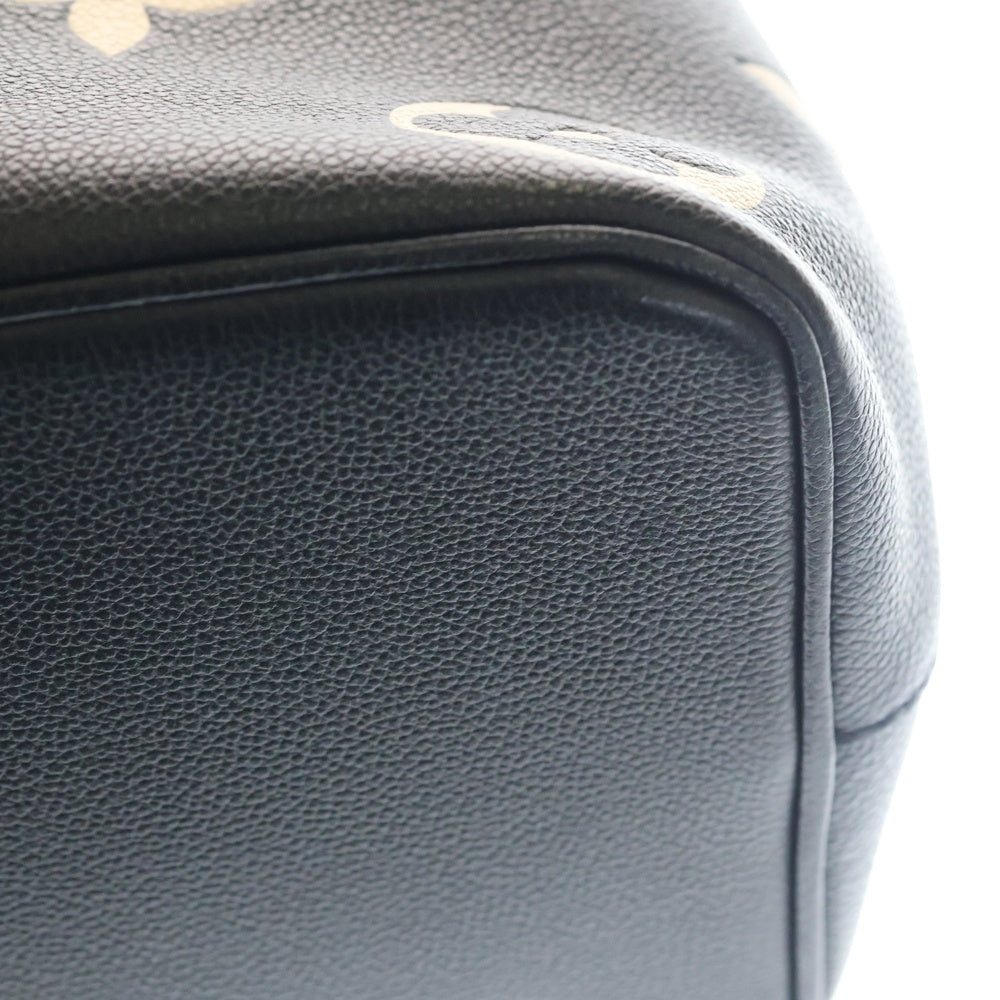 LOUIS VUITTON(ルイヴィトン) モノグラム アンプラント ネオノエ MM 2WAYバッグ ショルダーバッグ ハンドバッグ ブラック×ベージュ レザー M45497 ゴールド金具 レディース
