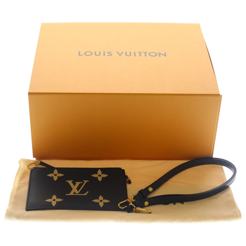LOUIS VUITTON(ルイヴィトン) モノグラム アンプラント ネオノエ MM 2WAYバッグ ショルダーバッグ ハンドバッグ ブラック×ベージュ レザー M45497 ゴールド金具 レディース