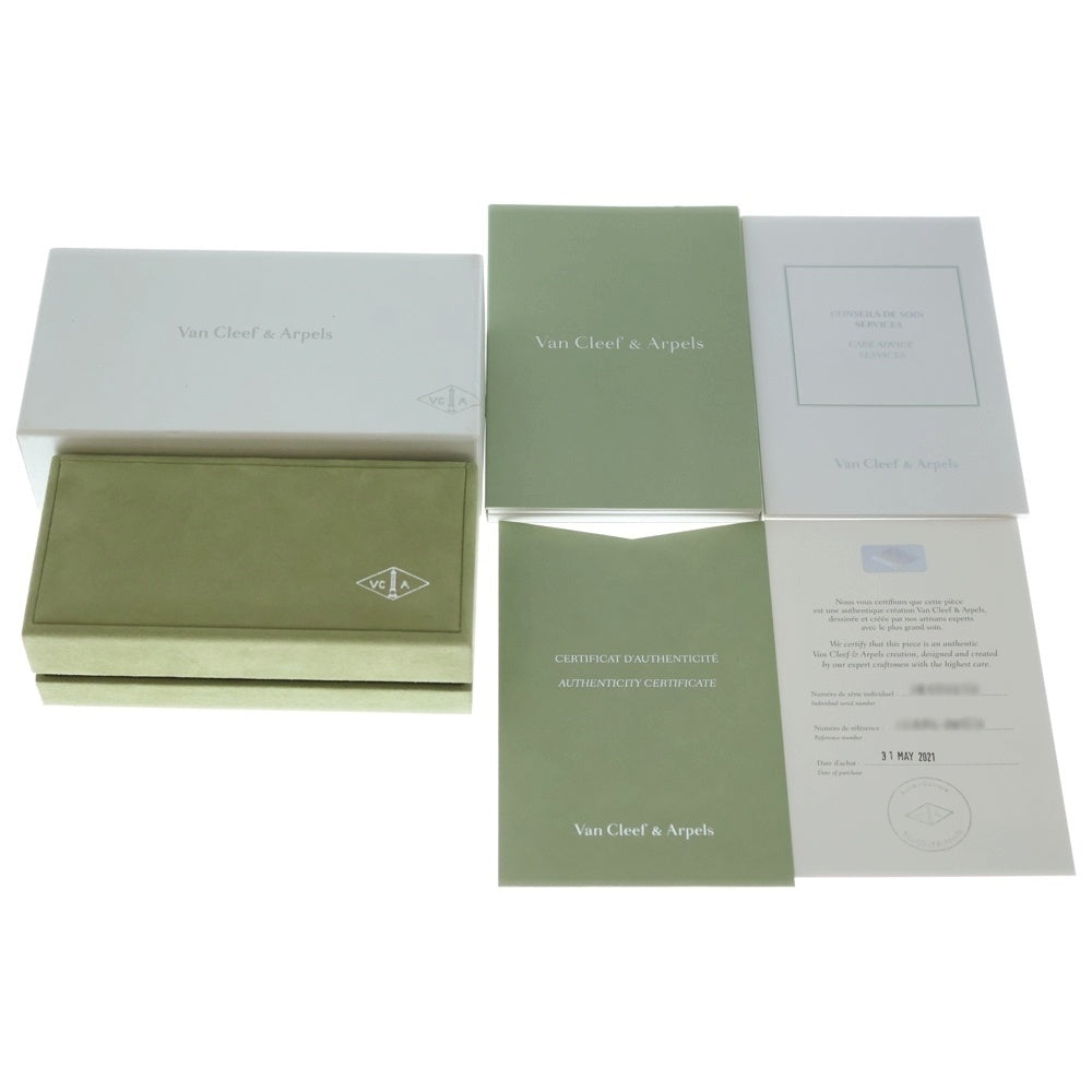 Van Cleef & Arpels(ヴァンクリーフアンドアーペル) ヴィンテージアルハンブラ ブレスレット イエローゴールド Au750YG マラカイト VCARL80900 ジュエリー