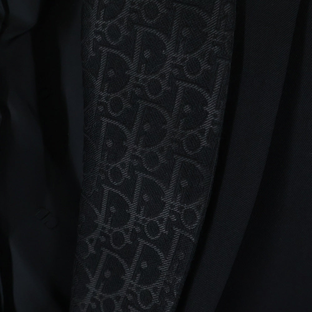 Christian Dior(クリスチャンディオール) 21SS ラペルオブリーク切替1B テーラードジャケット ブラック 033C228B4739
