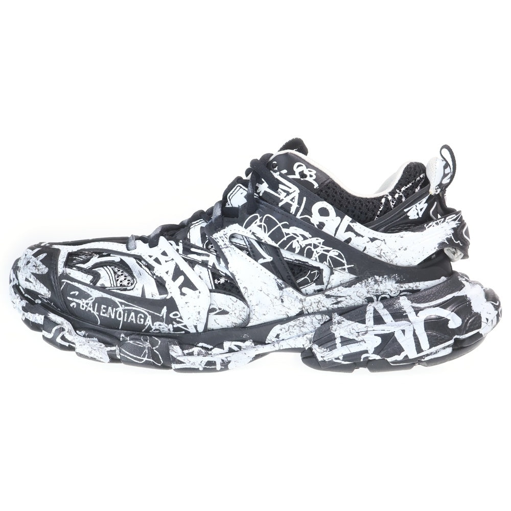 BALENCIAGA(バレンシアガ) Track Graffiti Sneaker トラック グラフィティ レースアップ ローカットシューズ スニーカー ブラック 542023