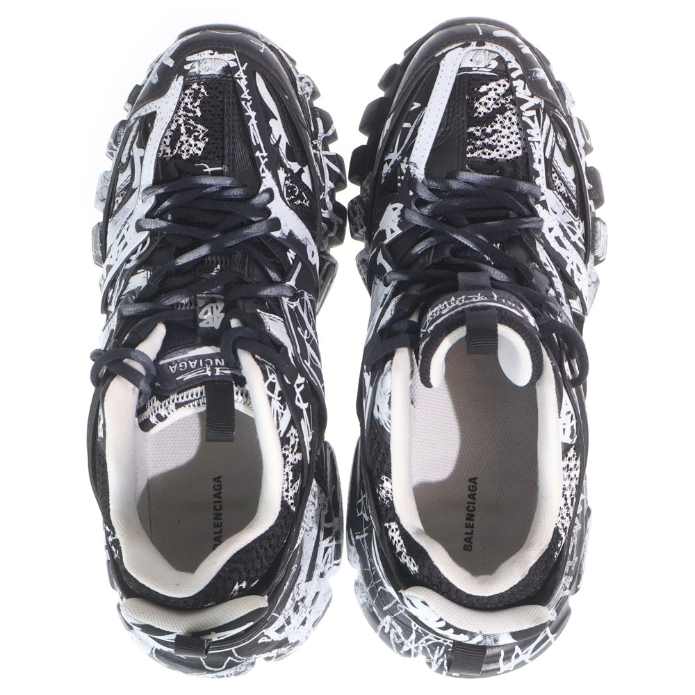 BALENCIAGA(バレンシアガ) Track Graffiti Sneaker トラック グラフィティ レースアップ ローカットシューズ スニーカー ブラック 542023