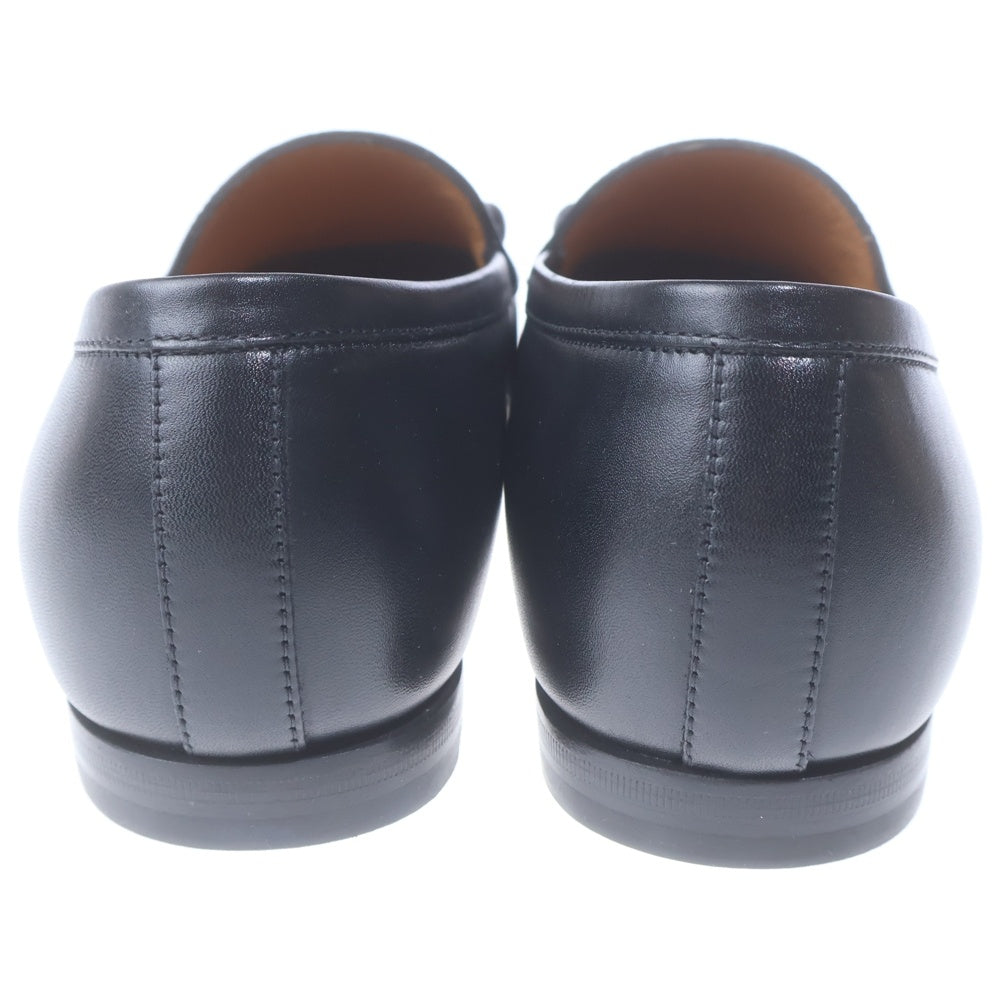 GUCCI(グッチ) ホースビット GGエンボス レザー ローカットシューズ ローファー ブラック 798997