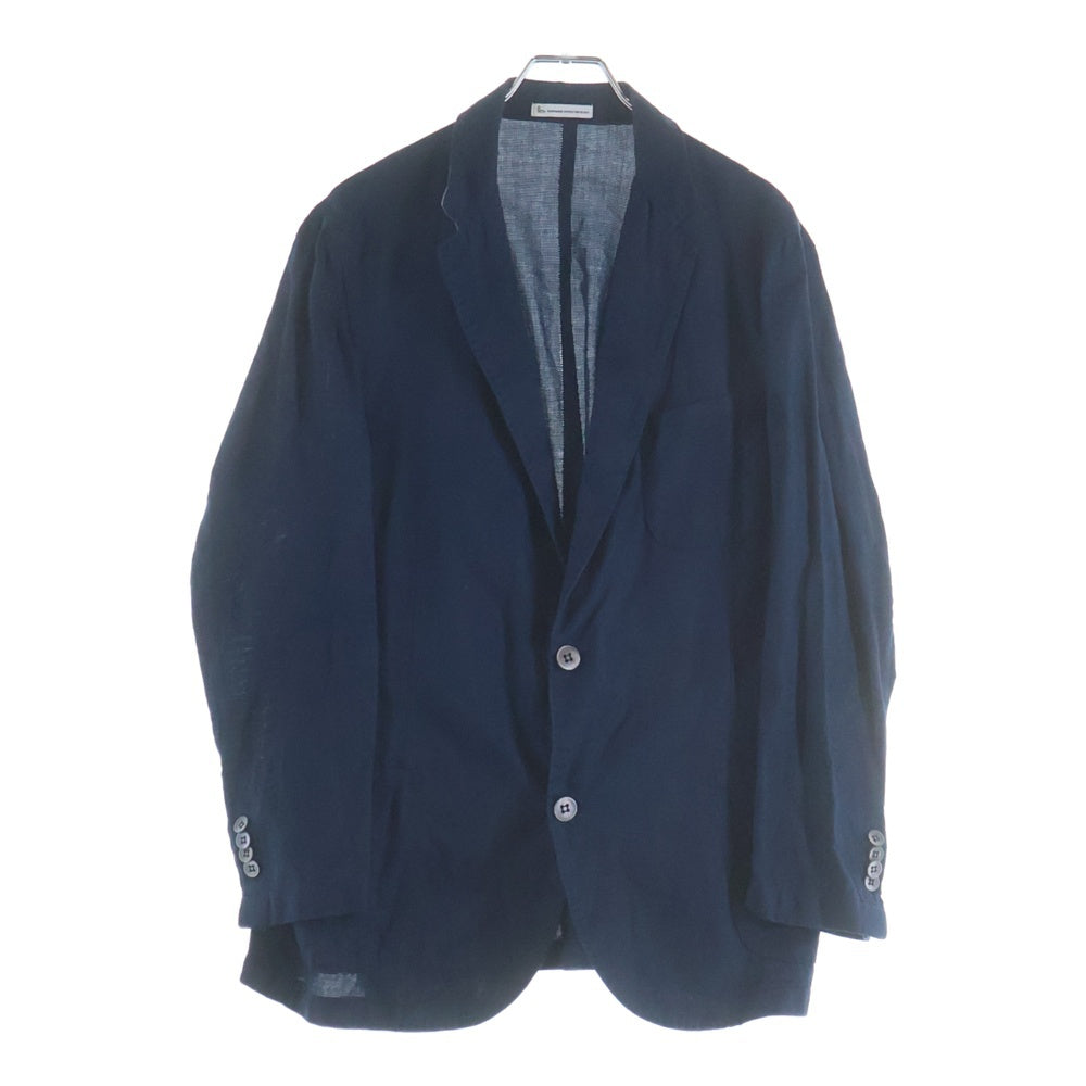 Mario Muscariello(マリオ・ムスカリエッロ) コットン 2B テーラードジャケット ネイビー