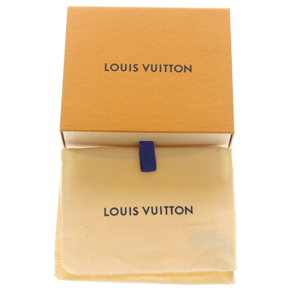 LOUIS VUITTON(ルイヴィトン) LV ヴェルティカル コンパクトウォレット 二つ折り財布 ブラック ノワール トリヨンレザー M81561 ゴールド金具