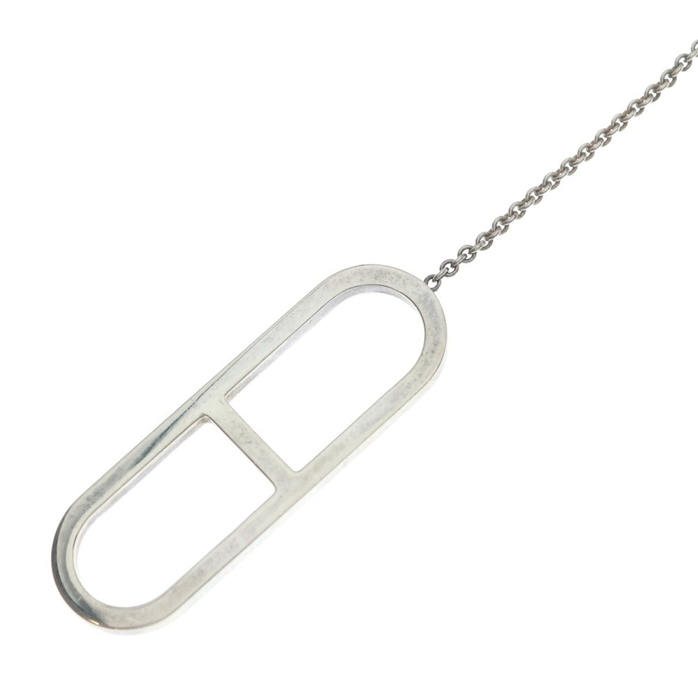 HERMES(エルメス) エヴァー シェーヌダンクル チェーン ロング ネックレス シルバー レディース