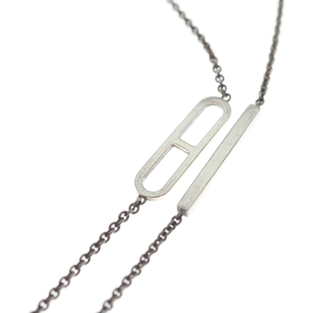 HERMES(エルメス) エヴァー シェーヌダンクル チェーン ロング ネックレス シルバー レディース