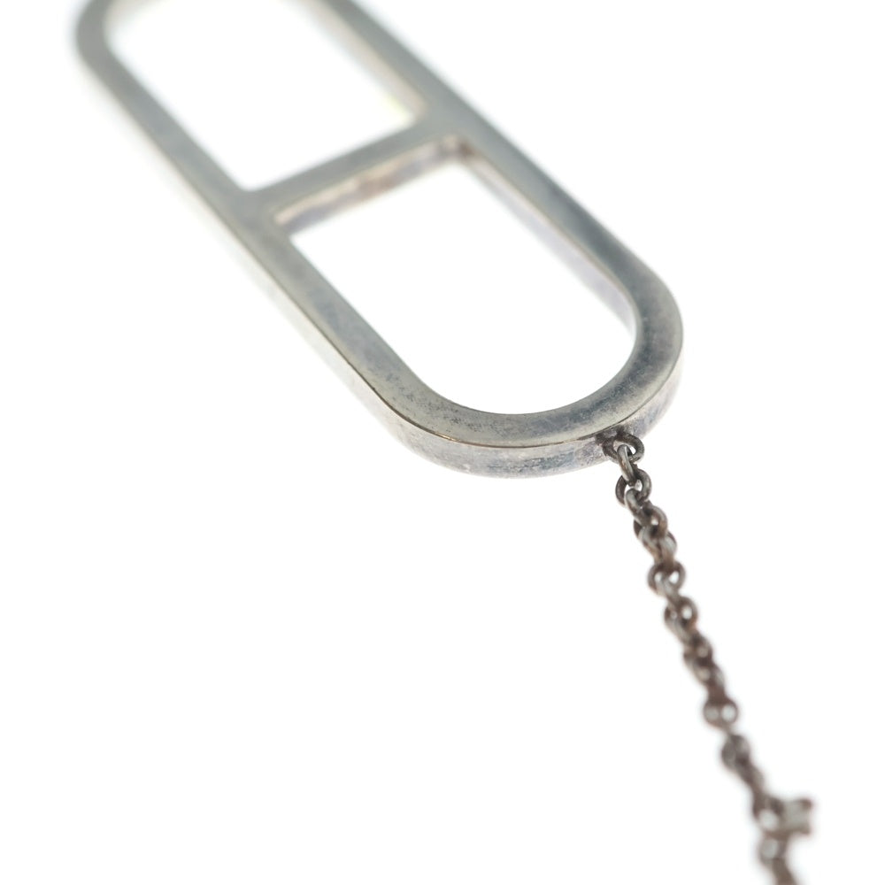 HERMES(エルメス) エヴァー シェーヌダンクル チェーン ロング ネックレス シルバー レディース