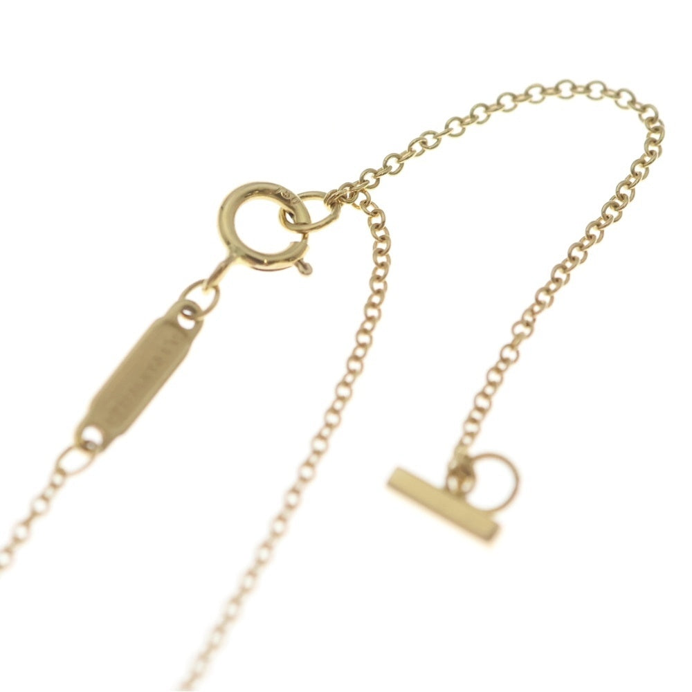 TIFFANY & Co.(ティファニー) Tスマイル ミニ ネックレス ペンダント チェーン ゴールド Au750YG レディース