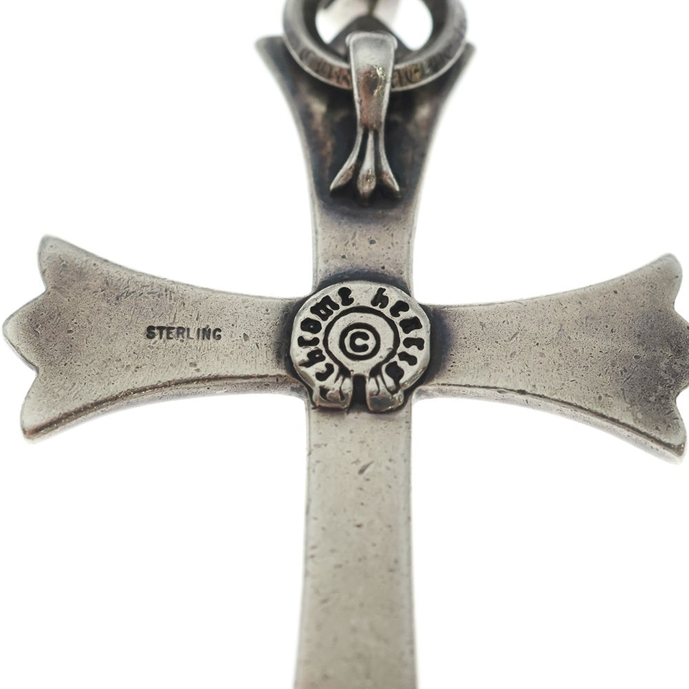 CHROME HEARTS(クロムハーツ) CH CRS LG W/BALE Wベイル ラージCHクロスペンダントトップ シルバー BCA215