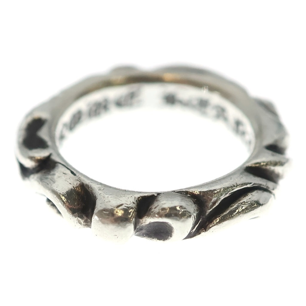 CHROME HEARTS(クロムハーツ) SCRL BAND スクロールバンド リング シルバー BCA351 レディース