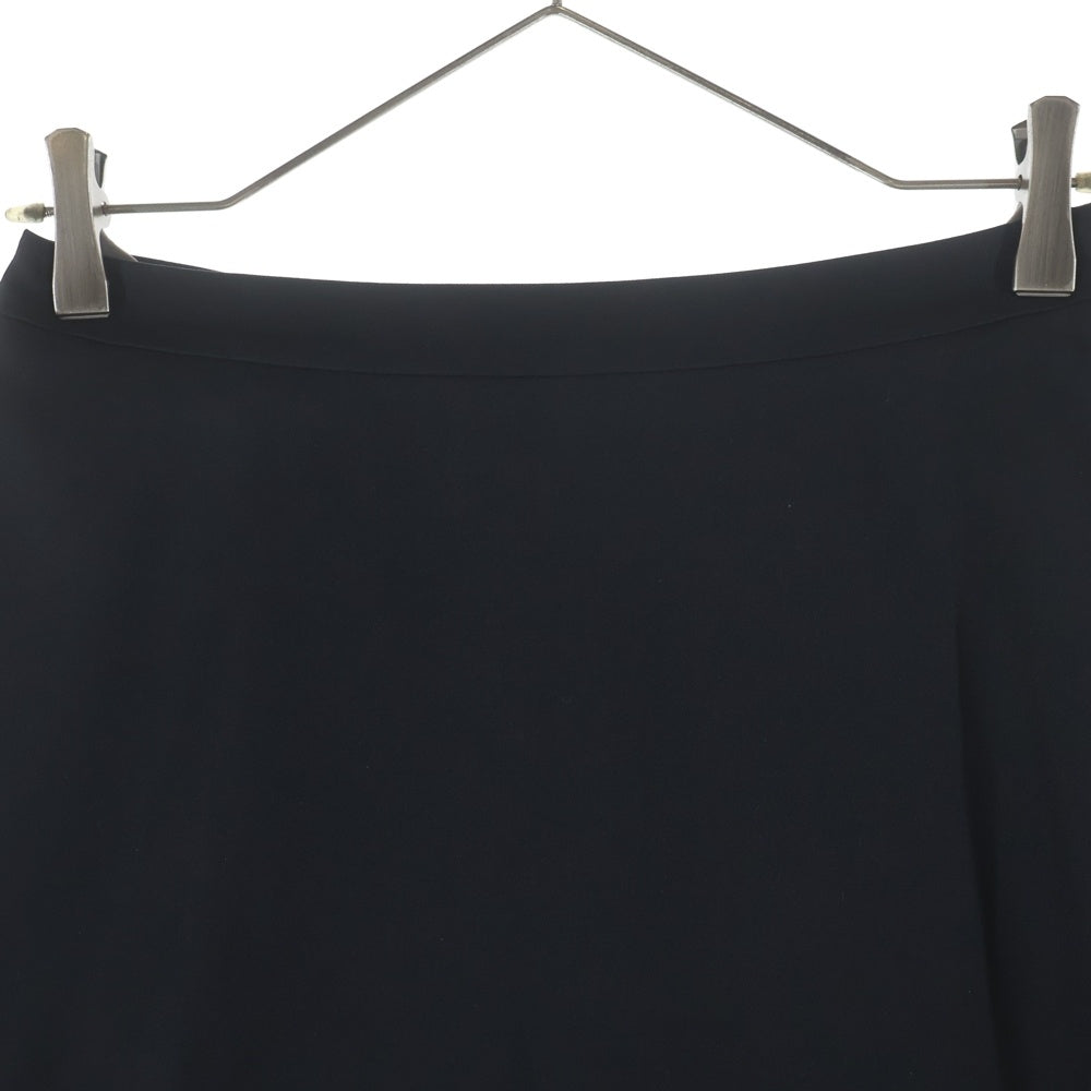 BLUE LABEL CRESTBRIDGE(ブルーレーベルクレストブリッジ) ウール ミディアム フレア スカート ブラック レディース 55S46-892-09