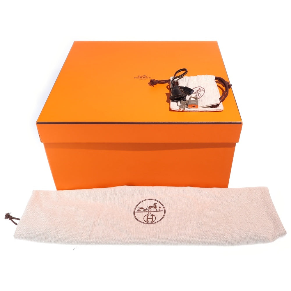 HERMES(エルメス) バーキン35ギリーズ ハンドバッグ トワルアッシュ エバーカラー デニムフォンセ シルバー金具 インディゴ/ブラック □P刻印 レディース