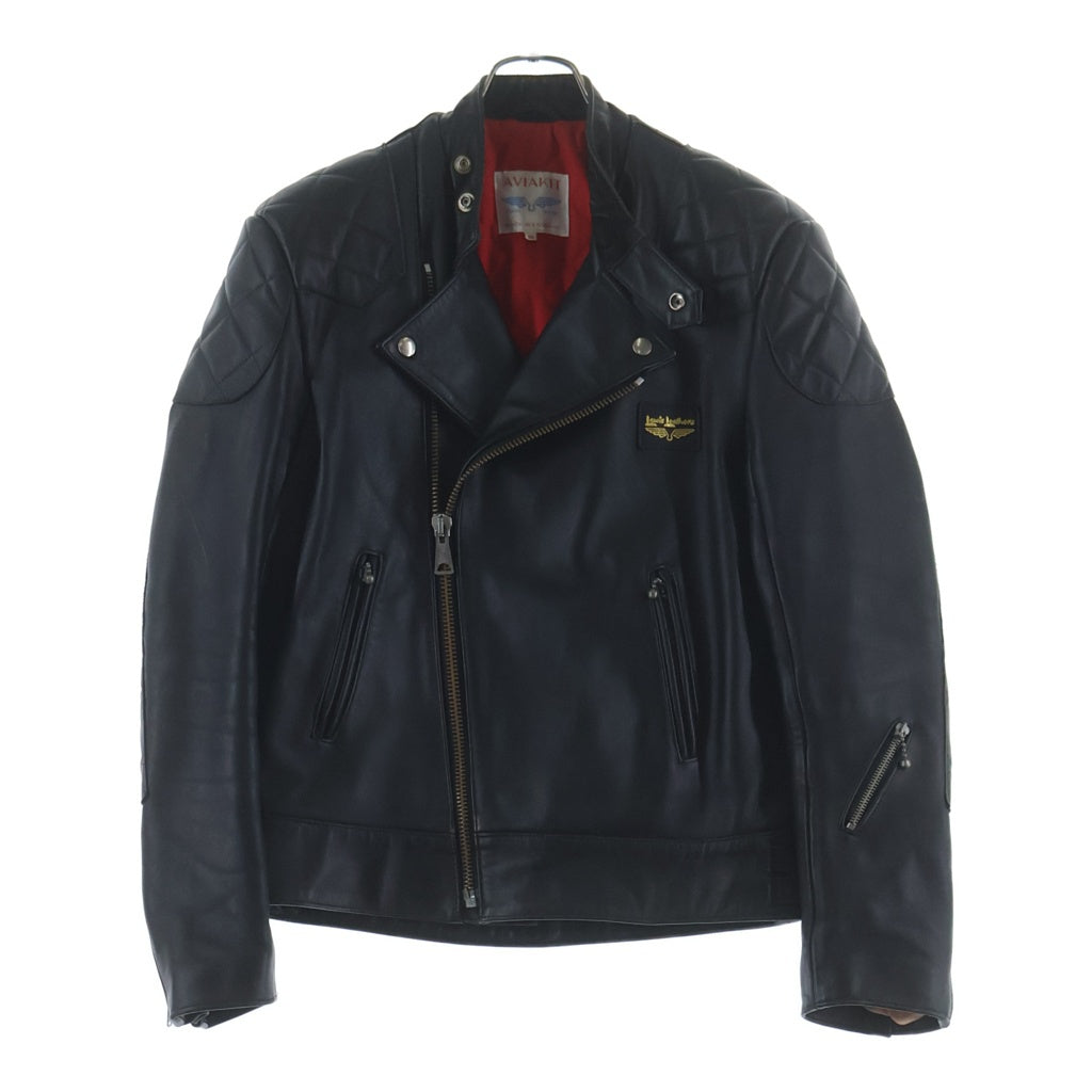 Lewis Leathers(ルイスレザー) ダブル ライダーズジャケット ブラック レザー