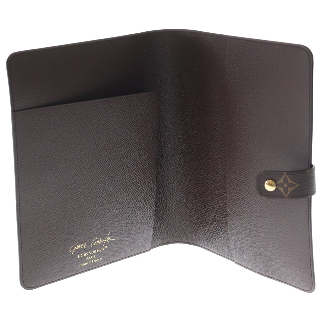 LOUIS VUITTON(ルイヴィトン) モノグラム アジェンダ・ビューローMM グレースコディントンコラボ 手帳カバー ブラウン PVC GI1395 レディース