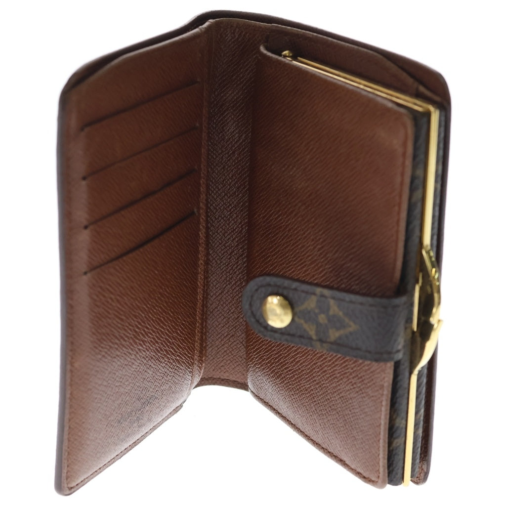 未使用に近い ルイヴィトン　ポルト モネ・ビエ ヴィエノワ カーフ ノワール LOUIS VUITTON(ルイヴィトン) ポルト モネ ビエ ヴィエノワ モノグラム