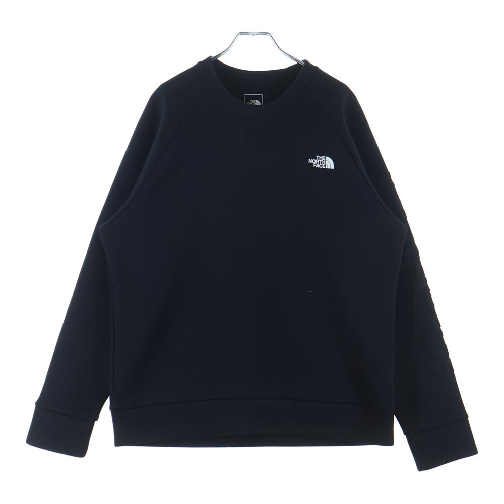 THE NORTH FACE(ザノースフェイス) テックエアー クルーネック プルオーバースウェット トレーナー ブラック NT62386