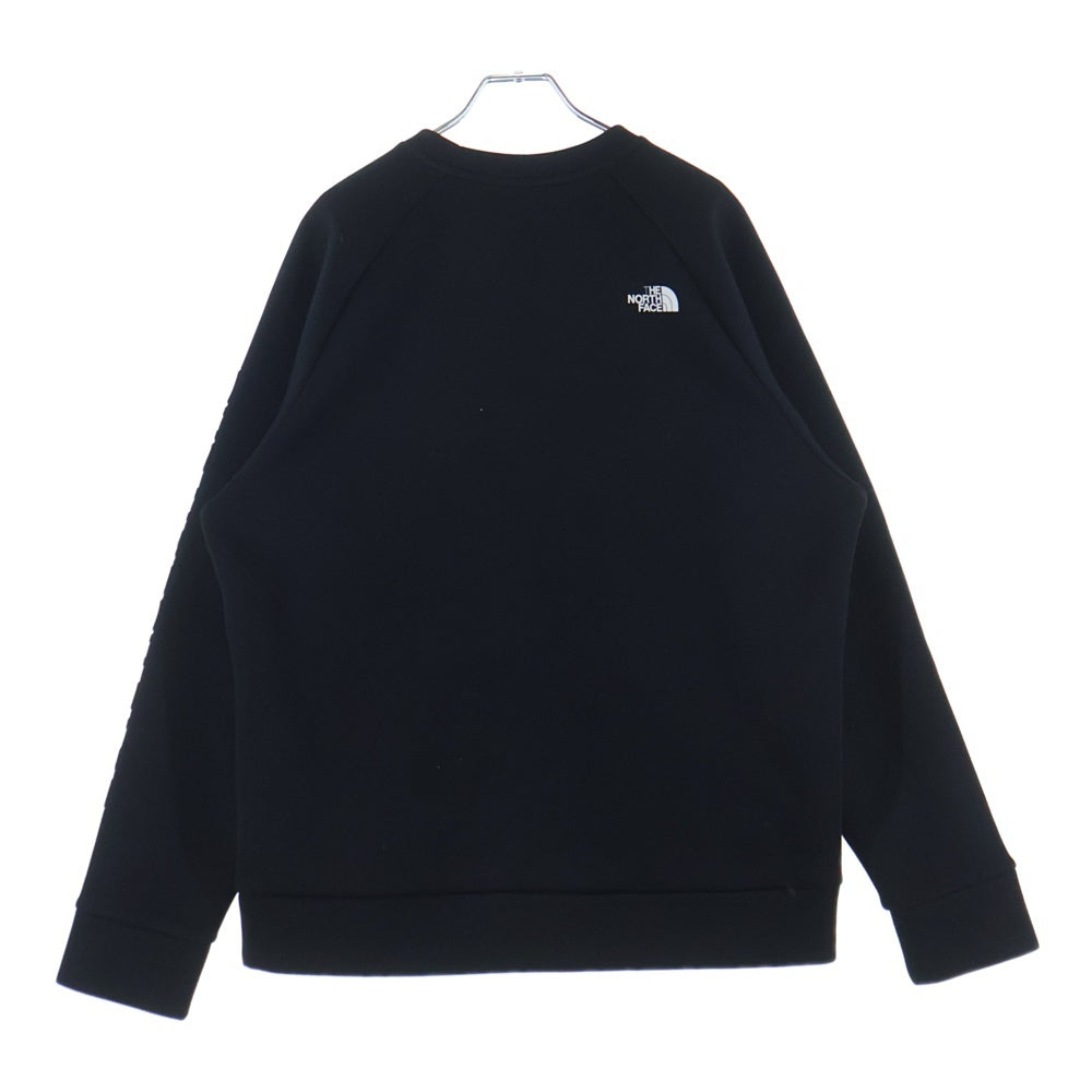 THE NORTH FACE(ザノースフェイス) テックエアー クルーネック プルオーバースウェット トレーナー ブラック NT62386