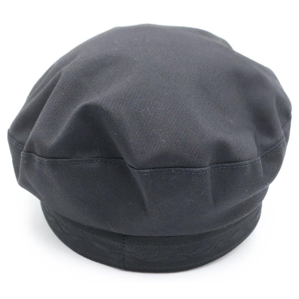 Christian Dior(クリスチャンディオール) キャスケット ブラック コットン BEE 21GRE920G130 レディース