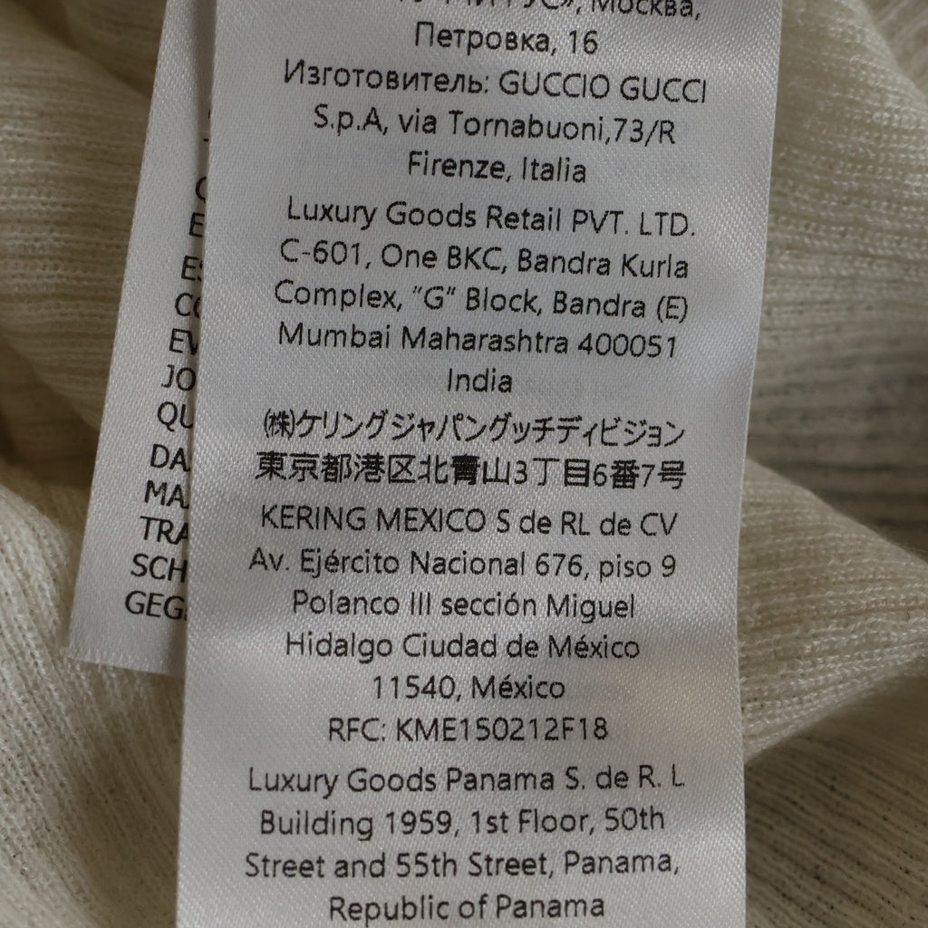 GUCCI(グッチ) 24SS ファイン リブ カシミア キャミソール タンク