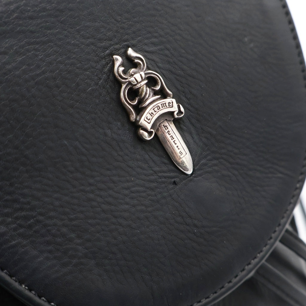 CHROME HEARTS(クロムハーツ) MINI IGGY BACKPACK ミニ イギー スエード コンビレザー ダガー バックパック リュックサック ブラック
