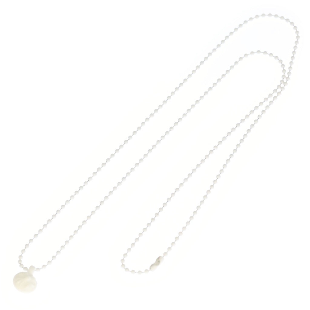 CHROME HEARTS(クロムハーツ) RUBBER CH CRS BALL ラバークロスボール シリコンネックレス ホワイト