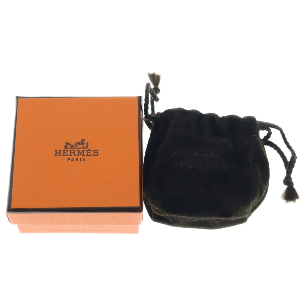 HERMES(エルメス) □スカーフリング Hシュヴァル パーマブラス×ブルー