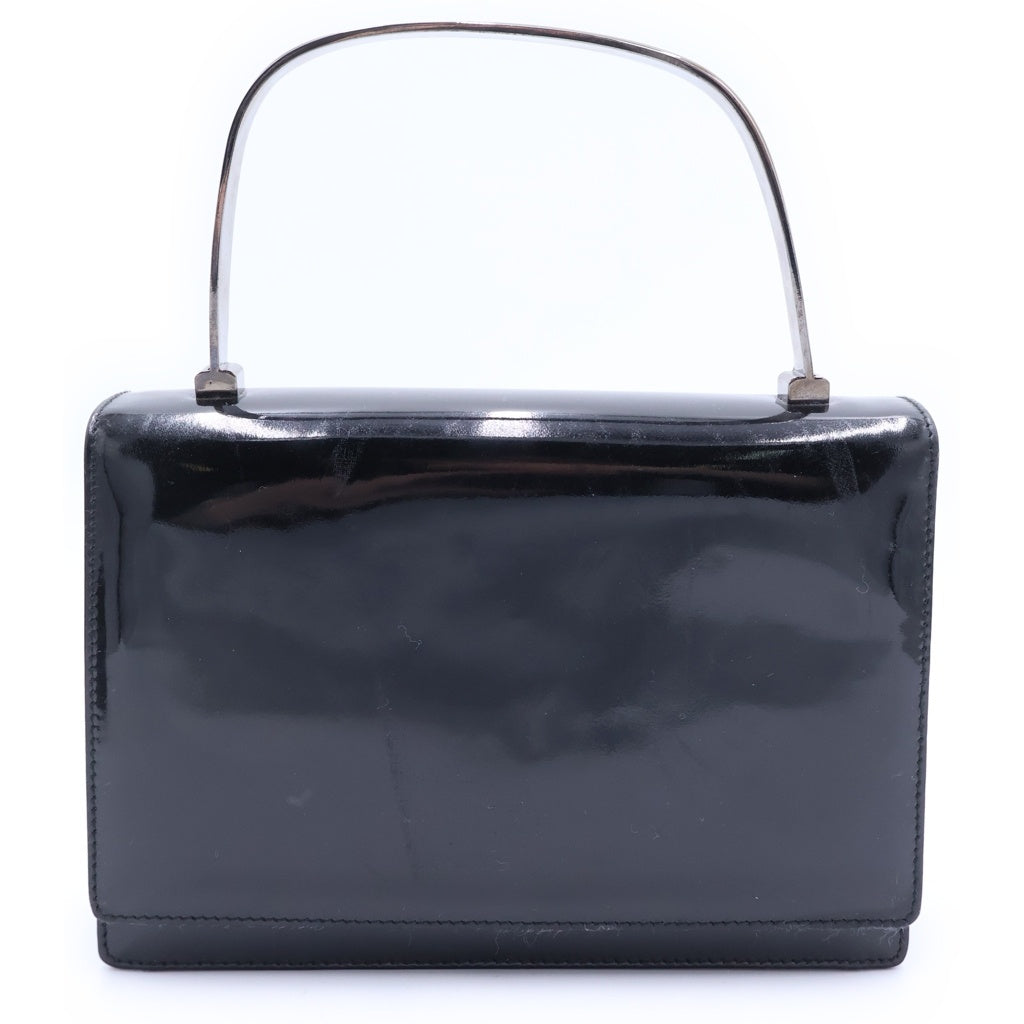 FERRAGAMO(フェラガモ) ■ミニハンドバッグ ブラック レザー 袋 レディース