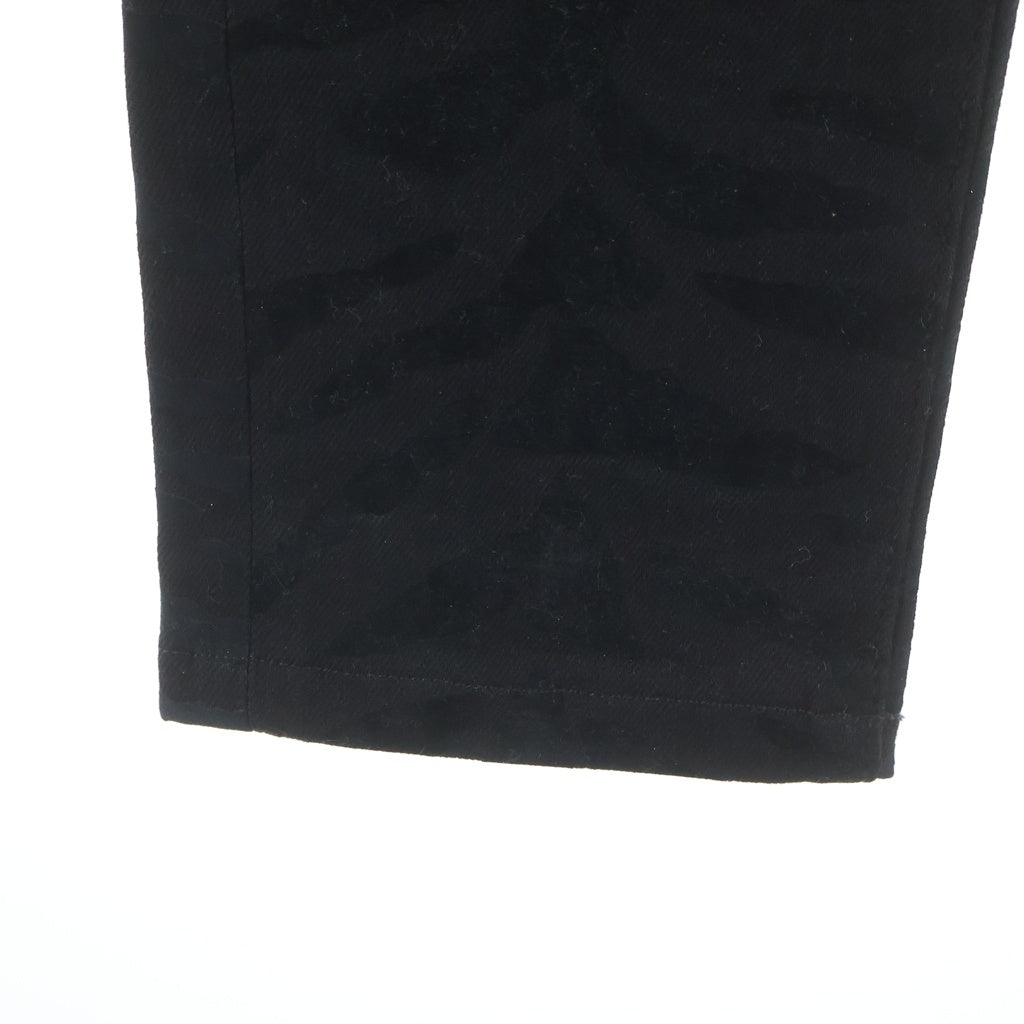 SAINT LAURENT PARIS(サンローランパリ) ゼブラ 総柄フロッキー