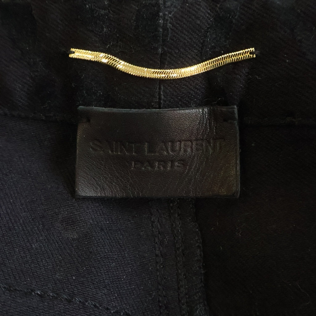 SAINT LAURENT PARIS(サンローランパリ) ゼブラ 総柄フロッキー