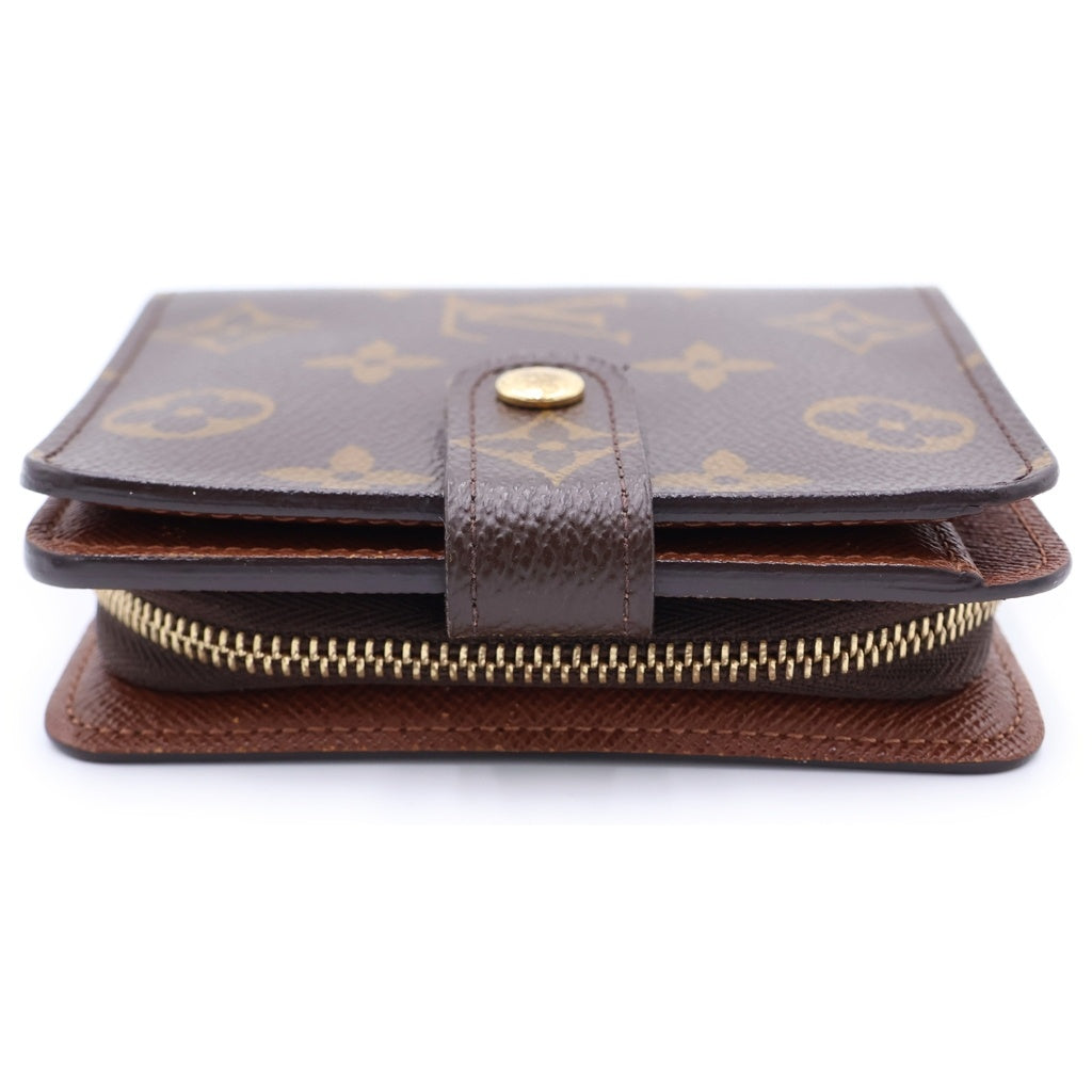 LOUIS VUITTON(ルイヴィトン) モノグラム コンパクトジップ PVC レザー