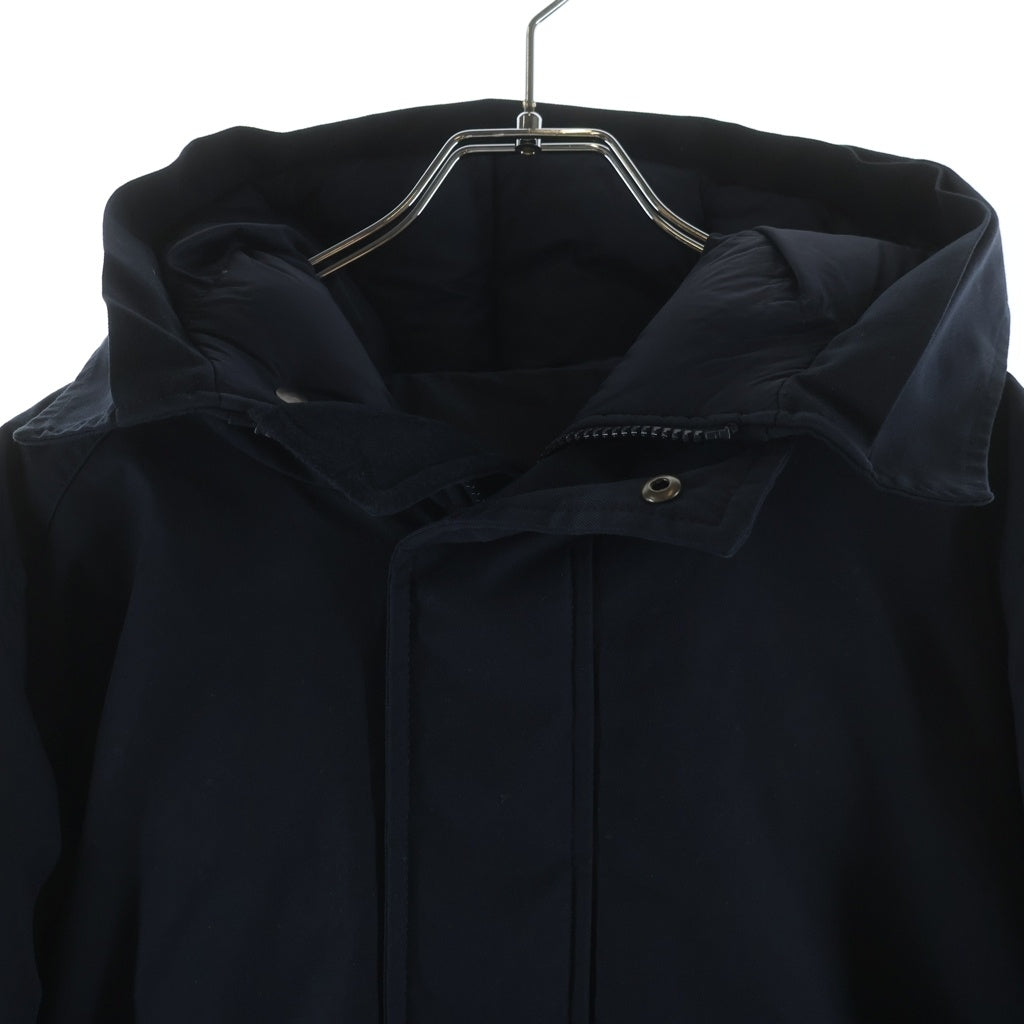 PYRENEX(ピレネックス) 19AW ANNECY FUR アヌシー ファー フーデッド ダウンジャケット ネイビー W19PJ2