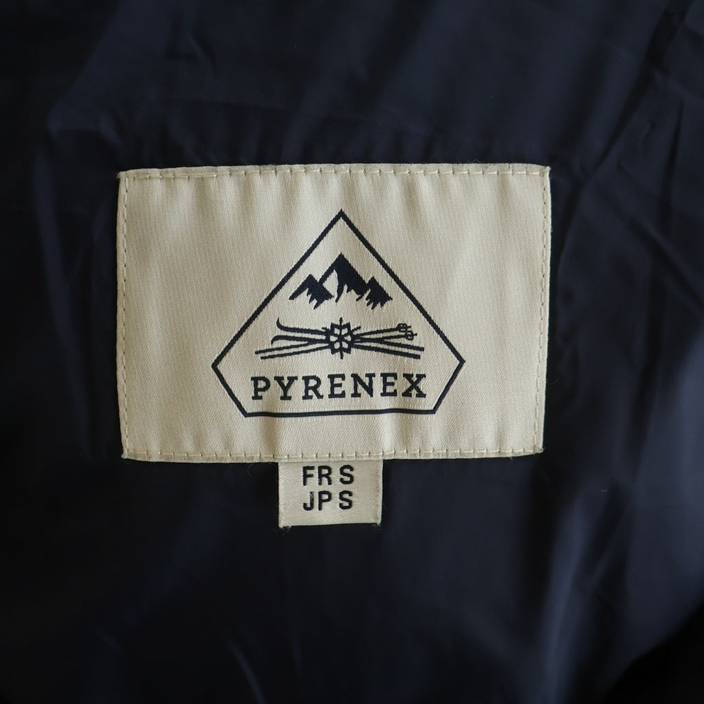 PYRENEX(ピレネックス) 19AW ANNECY FUR アヌシー ファー フーデッド ダウンジャケット ネイビー W19PJ2