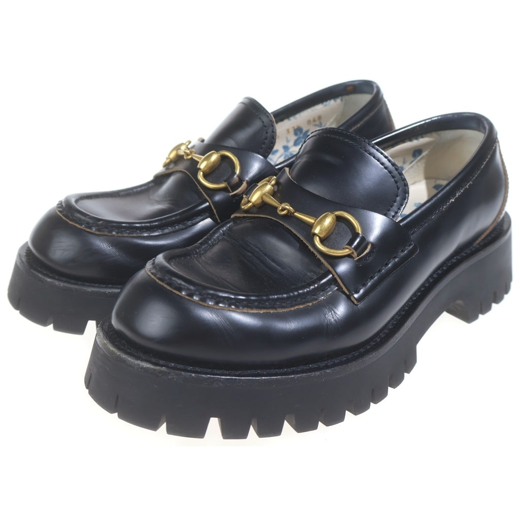 GUCCI(グッチ) ホースビット ローファー ブラック 577236 #37 1/2 レディース