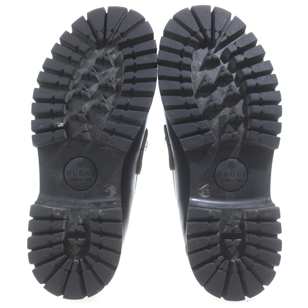 GUCCI(グッチ) ホースビット ローファー ブラック 577236 #37 1/2 レディース