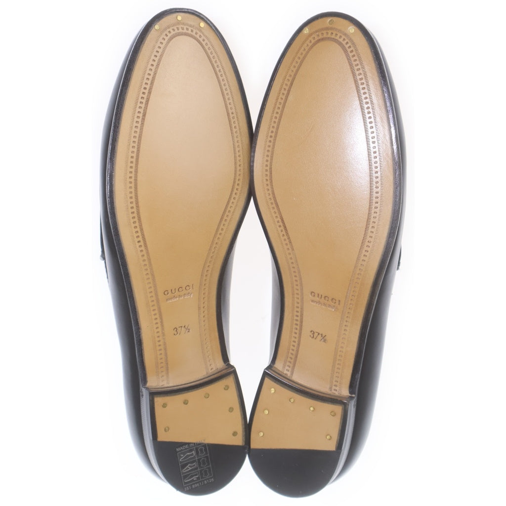 GUCCI(グッチ) ヨルダーン ホースビットローファー ブラック 786016 #37 1/2 レディース