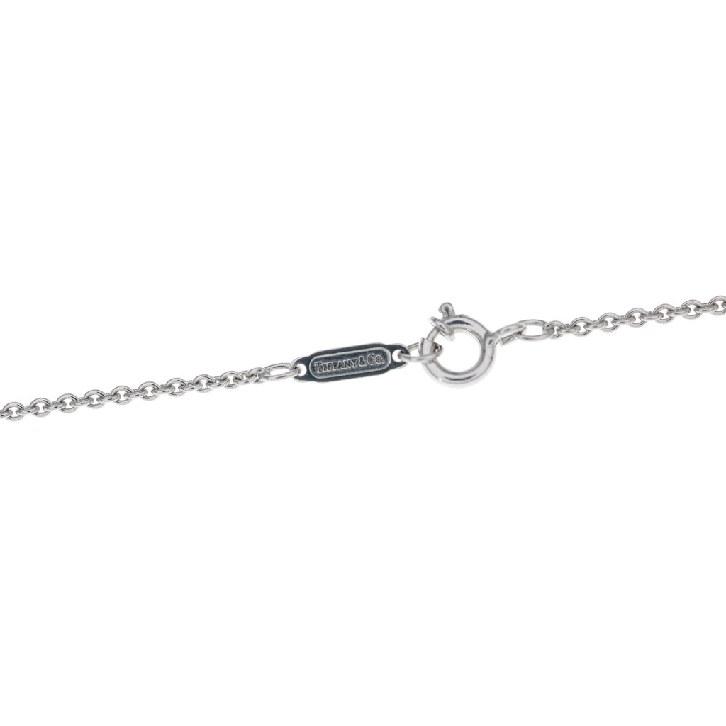 TIFFANY & Co.(ティファニー) アトラスバー ダイヤ ネックレス K18WG ホワイトゴールド レディース