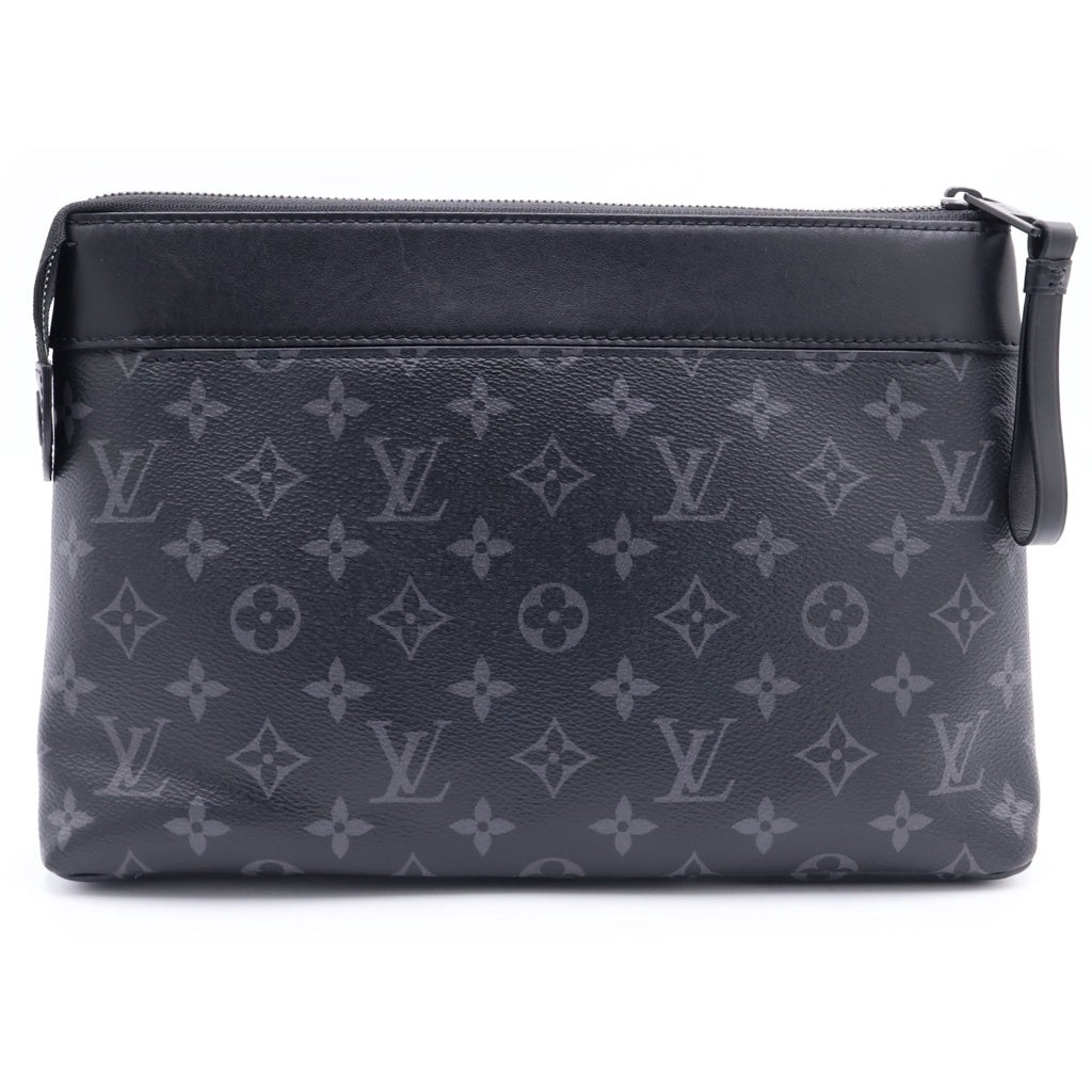 LOUIS VUITTON(ルイヴィトン) モノグラムエクリプス ポシェット・ヴォワヤージュ スープル クラッチバッグ M82543 ICタイプ スト