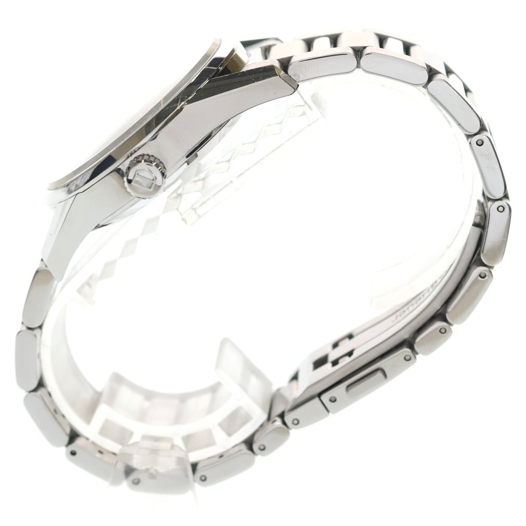TAG HEUER(タグホイヤー) カレラ キャリバー5 白文字盤 自動巻き 腕時計 シルバー WAR211B.BA0782