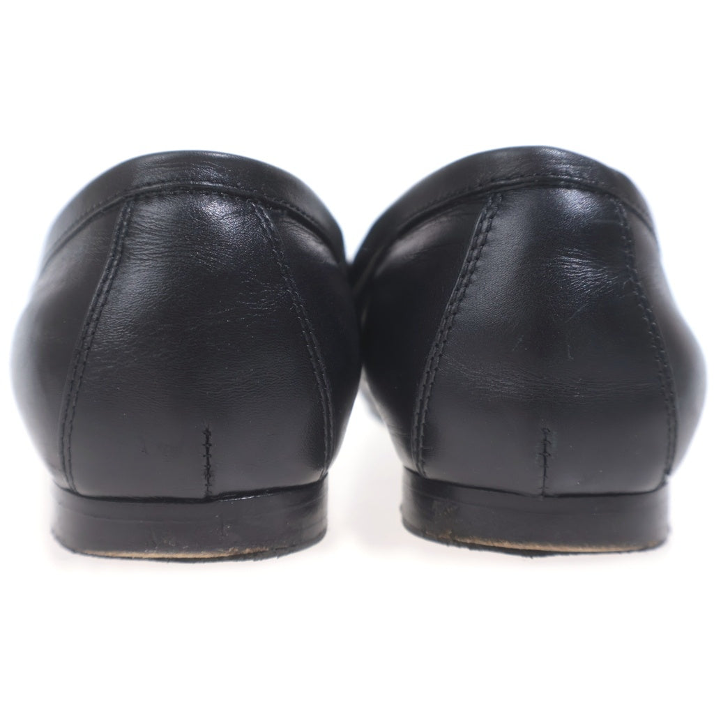 LOUIS VUITTON(ルイヴィトン) ■ロゴ入りパンプス 革靴 #36.5 ブラック レザー レディース