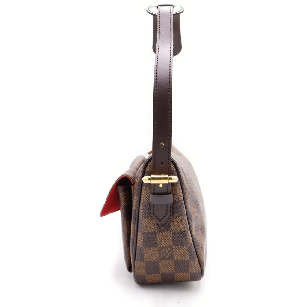 LOUIS VUITTON(ルイヴィトン) ダミエ ラヴェッロGM ショルダーバッグ ハンドバッグ ブラウン PVCレザー N60006 レディース