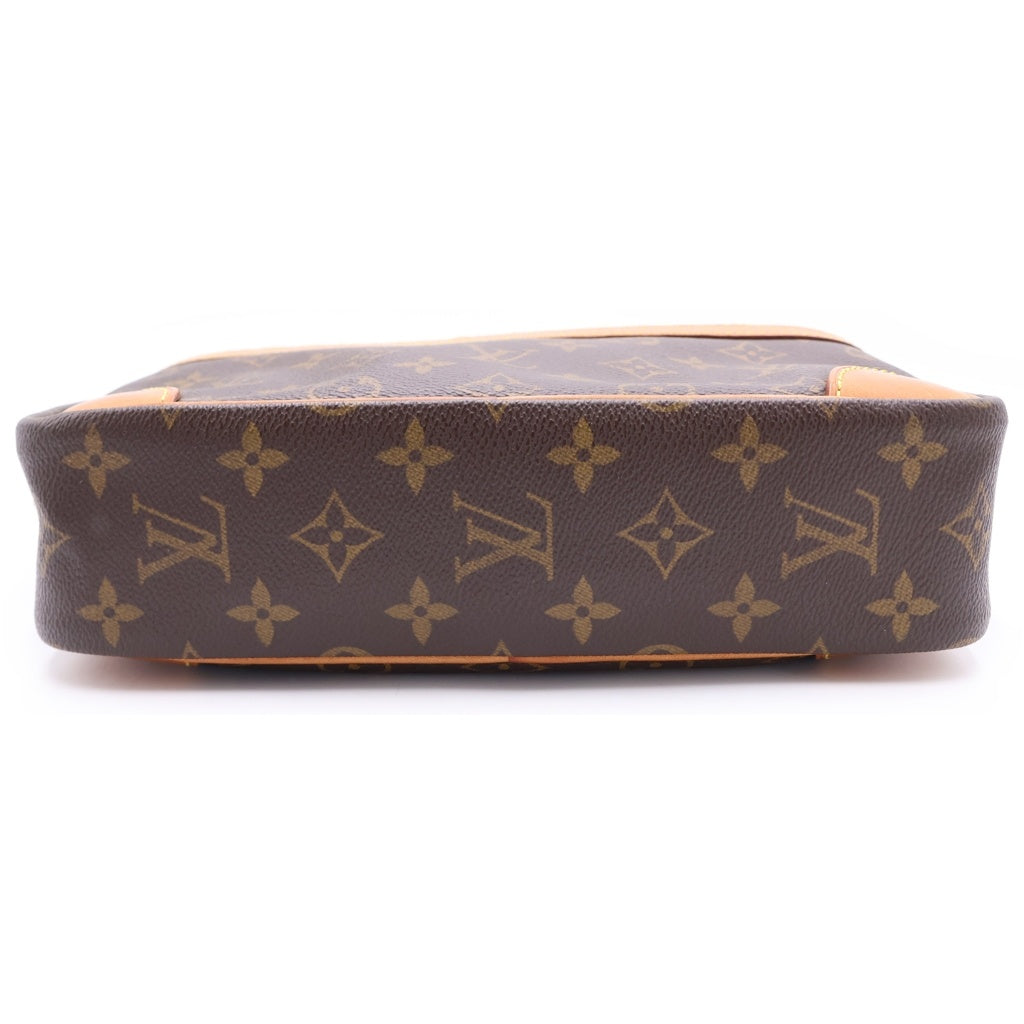 LOUIS VUITTON(ルイヴィトン) モノグラム トロカデロ30 ショルダーバッグ ブラウン PVC×レザー M51272 ゴールド金具 レディース
