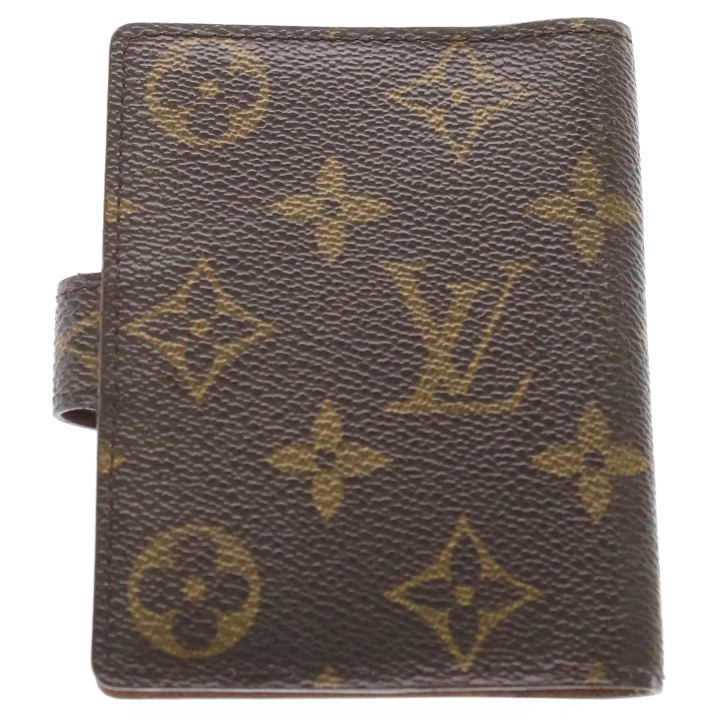 LOUIS VUITTON(ルイヴィトン) モノグラム アジェンダミニ PVC レザー 手帳カバー R20007 ブラウン