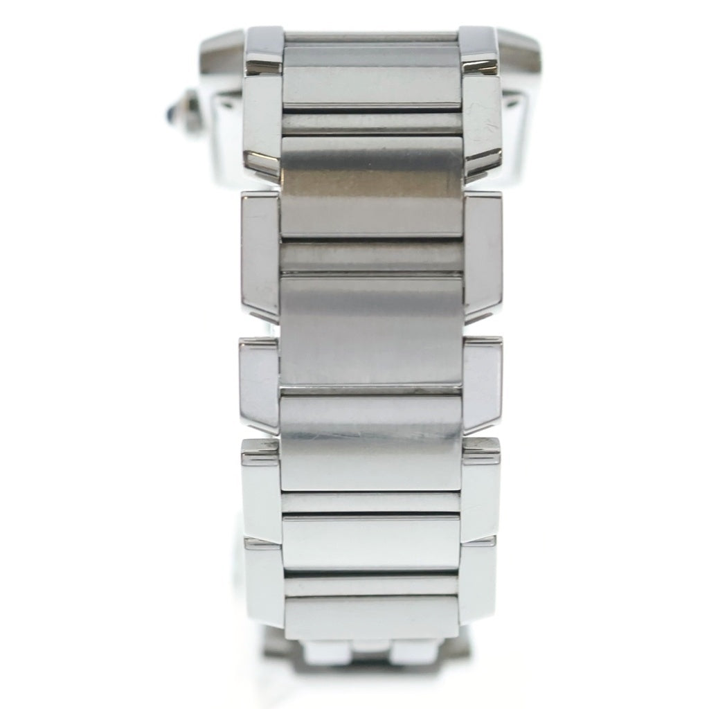 Cartier(カルティエ) タンクフランセーズLM 白文字盤 SS/AT ステンレス オートマ 自動巻き 腕時計 W51002Q3 メンズ レディース