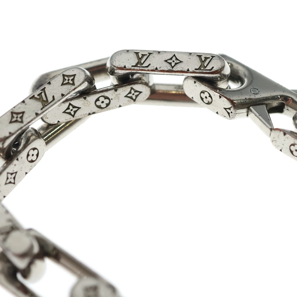 LOUIS VUITTON(ルイヴィトン) モノグラム チェーン ブレスレット シルバー M64223 US1220