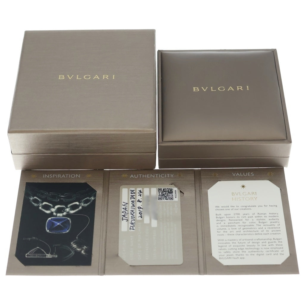 BVLGARI(ブルガリ) B-ZERO1 ビーゼロワン パーフェクトミステイクネックレス ダイヤモンド PG/WG ピンクゴールド/ホワイトゴールド レディース